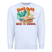 White game over back to school Premium Sweatshirt - texasbilliewilder