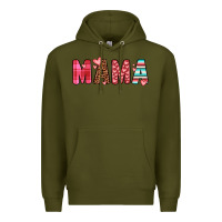 Army Green mama Premium Hoodie - JahusDesignShop