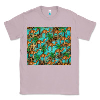 Lilac camel leopard Classic Tee - BarkalooDesign
