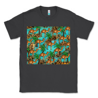 Smoke camel leopard Classic Tee - BarkalooDesign