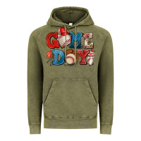 Vintage Olive game day baseball Vintage Hoodie - AdoDesignShop