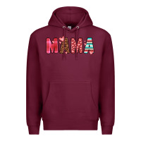 Burgundy mama Premium Hoodie - JahusDesignShop