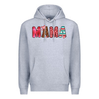 Heather Grey mama Premium Hoodie - JahusDesignShop