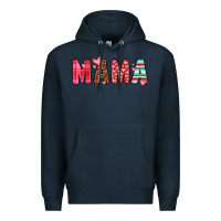 Navy mama Premium Hoodie - JahusDesignShop