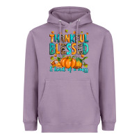 Lavender Thankful blessed and kind of a mess Heavyweight Hoodie - RanaPortraitStore