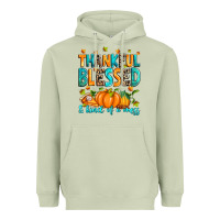Thankful Blessed And Kind Of A Mess Heavyweight Hoodie | Teevron