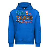 Cobalt coffee teach repeat Urban Hoodie - BundleAndBundleShop