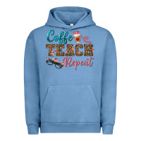 Coffee Teach Repeat Urban Hoodie | Teevron