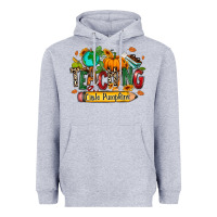 Heather Grey Teaching little pumpkins Heavyweight Hoodie - RanaPortraitStore