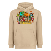 Mushroom Teaching little pumpkins Heavyweight Hoodie - RanaPortraitStore