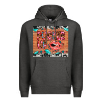Charcoal Heather pucker up Premium Hoodie - JahusDesignShop