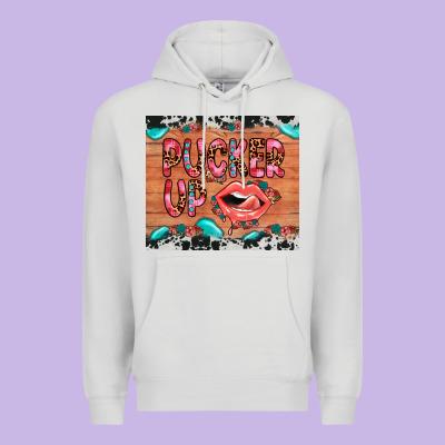 Pucker Up Premium Hoodie Designed By Jahusdesignshop