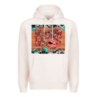 Pale Pink pucker up Premium Hoodie - JahusDesignShop
