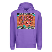 Purple pucker up Premium Hoodie - JahusDesignShop