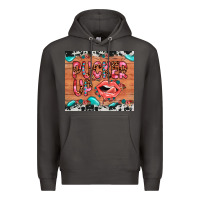 Smoke pucker up Premium Hoodie - JahusDesignShop