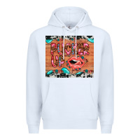 White pucker up Premium Hoodie - JahusDesignShop