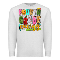 Oatmeal Heather fourth grade energy Premium Sweatshirt - texasbilliewilder