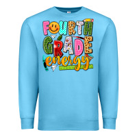 Ocean Blue fourth grade energy Premium Sweatshirt - texasbilliewilder