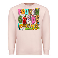 Pale Pink fourth grade energy Premium Sweatshirt - texasbilliewilder