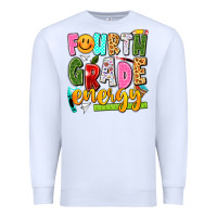 White fourth grade energy Premium Sweatshirt - texasbilliewilder