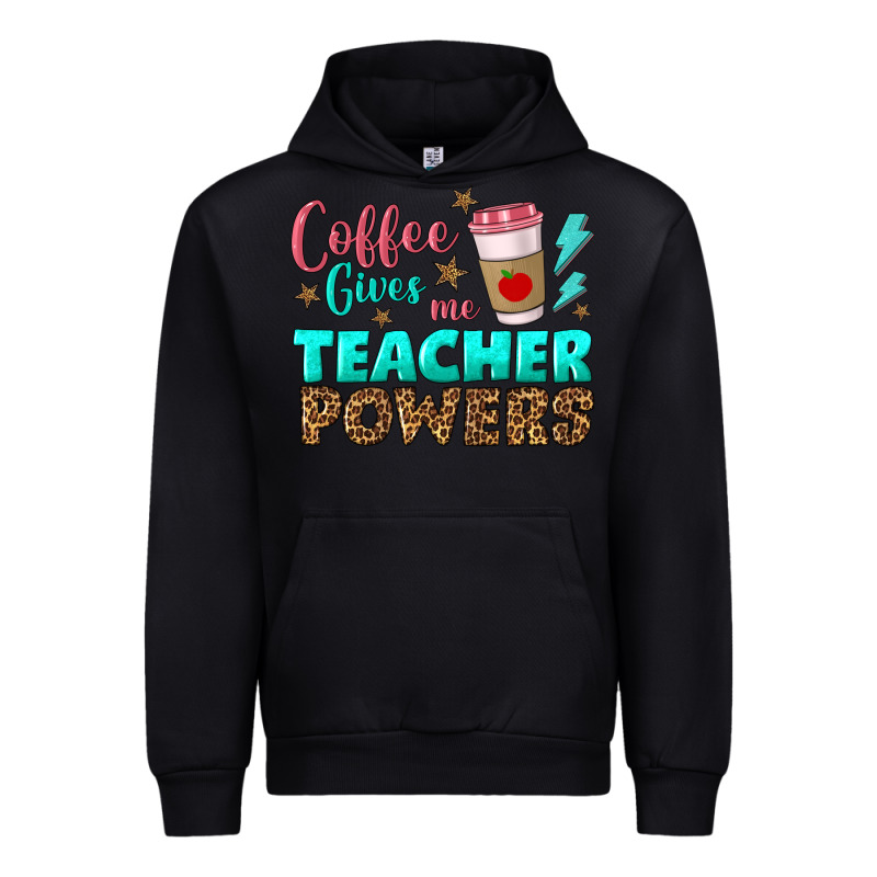 Coffee Gives Me Teacher Powers Urban Hoodie by BundleAndBundleShop | Teevron