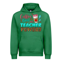 Emerald coffee gives me teacher powers Urban Hoodie - BundleAndBundleShop