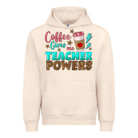 Sandshell coffee gives me teacher powers Urban Hoodie - BundleAndBundleShop