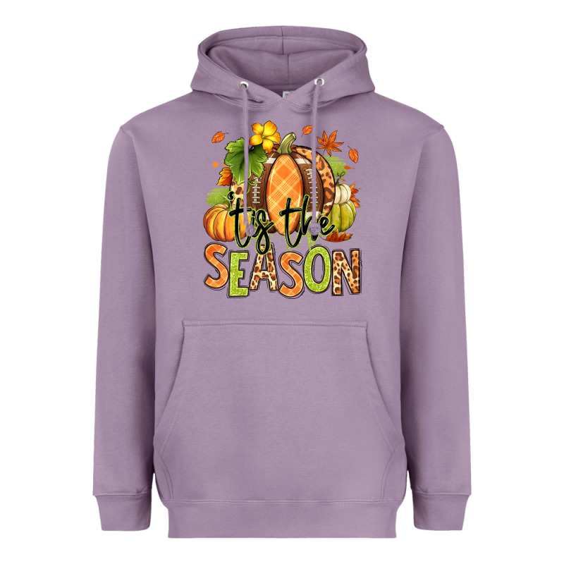 Tis' The Season Fall American Football Heavyweight Hoodie by RanaPortraitStore | Teevron