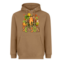Toasted Coconut Tis' the season Fall American Football Heavyweight Hoodie - RanaPortraitStore
