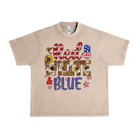 French Oak red white and blue Urban Heavy Tee - Artiststas