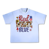 Grape Ice red white and blue Urban Heavy Tee - Artiststas