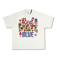 Pistachio red white and blue Urban Heavy Tee - Artiststas