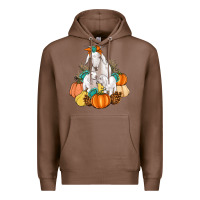 Chestnut Goat family fall pumpkins gemstone Premium Hoodie - Artiststas