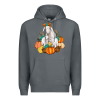 Rock Goat family fall pumpkins gemstone Premium Hoodie - Artiststas