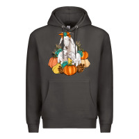 Smoke Goat family fall pumpkins gemstone Premium Hoodie - Artiststas