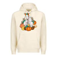 Tofu Goat family fall pumpkins gemstone Premium Hoodie - Artiststas