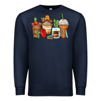 Navy spanish teacher coffee cups Premium Sweatshirt - Zillion Design Studio