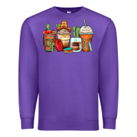 Purple spanish teacher coffee cups Premium Sweatshirt - Zillion Design Studio