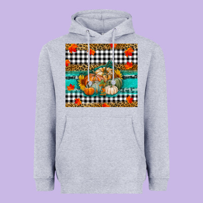 Heavyweight Hoodie Fall Pumpkins