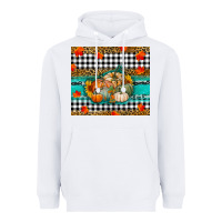 White Fall Pumpkins Heavyweight Hoodie - RanaPortraitStore
