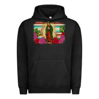 Pigment Black western our lady of guadalupe Urban Hoodie - JahusDesignShop
