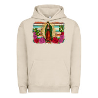 Pigment French Oak western our lady of guadalupe Urban Hoodie - JahusDesignShop