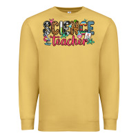 Antique Gold science teacher Premium Sweatshirt - Zillion Design Studio