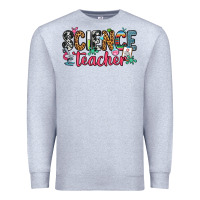 Heather Grey science teacher Premium Sweatshirt - Zillion Design Studio