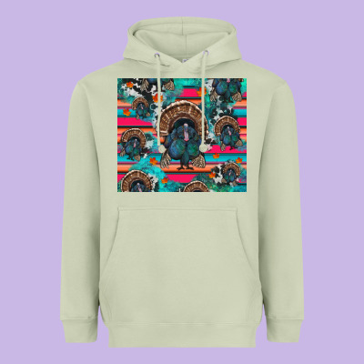 Heavyweight Hoodie Thanksgiving Turkey