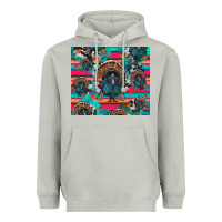 Moon Dust Thanksgiving Turkey Heavyweight Hoodie - RanaPortraitStore