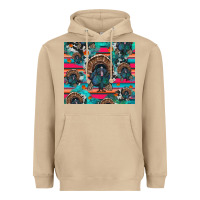 Mushroom Thanksgiving Turkey Heavyweight Hoodie - RanaPortraitStore