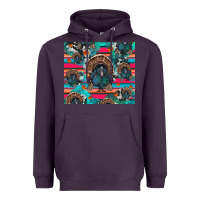 Plum Thanksgiving Turkey Heavyweight Hoodie - RanaPortraitStore