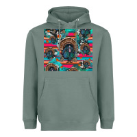 Sage Thanksgiving Turkey Heavyweight Hoodie - RanaPortraitStore