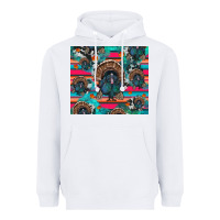 White Thanksgiving Turkey Heavyweight Hoodie - RanaPortraitStore